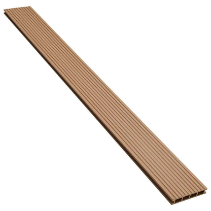 Pavimento da Deck 6 pcs Teak riciclato WPC