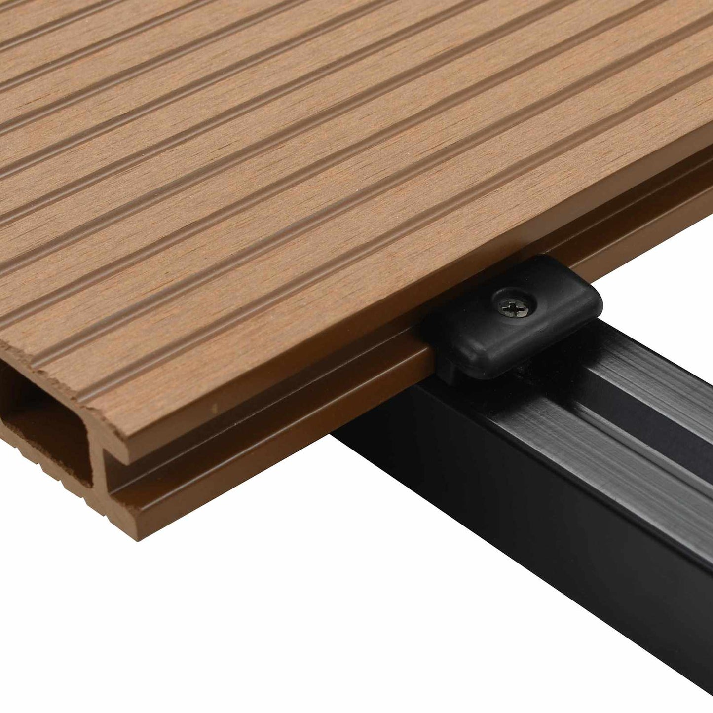 Pavimento da Deck 4 pcs Teak riciclato WPC | homemem39