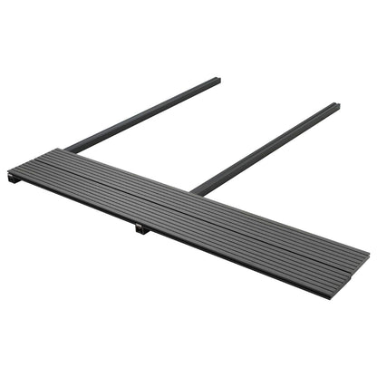 Pavimento da Deck 6 pcs Grigio WPC | homemem39