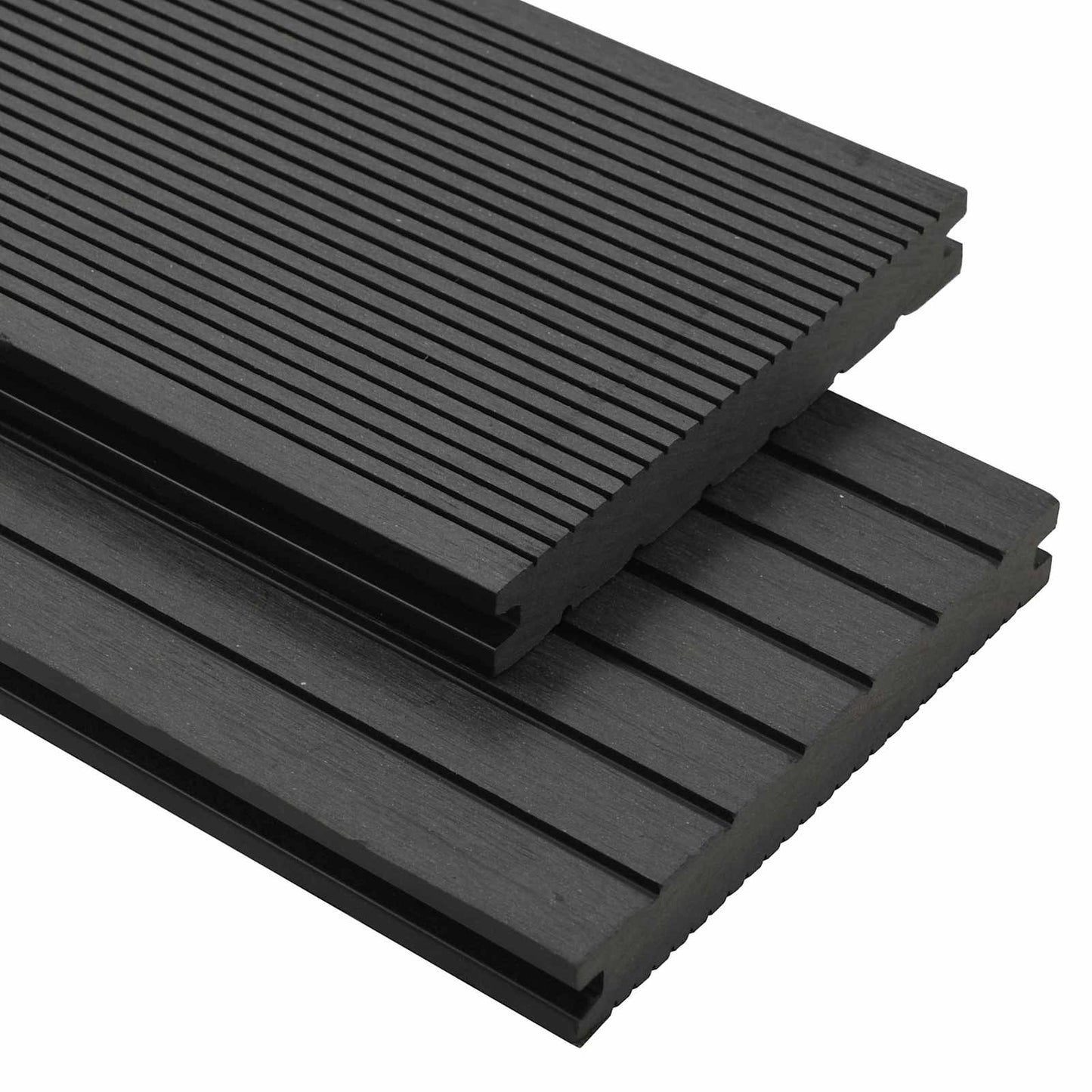 Pavimento da Deck 6 pcs Nero WPC | homemem39