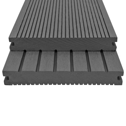 Pavimento da Deck 4 pcs Grigio WPC