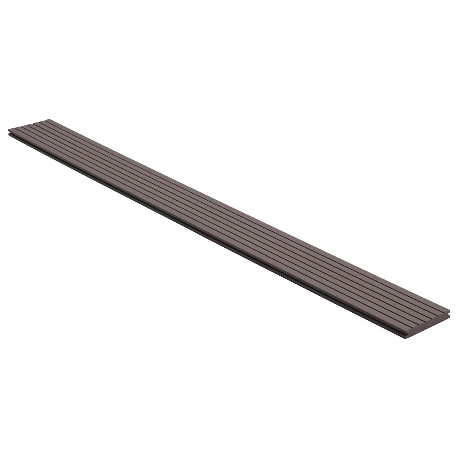 Pavimento da Deck 4 pcs Marrone Scuro WPC | homemem39