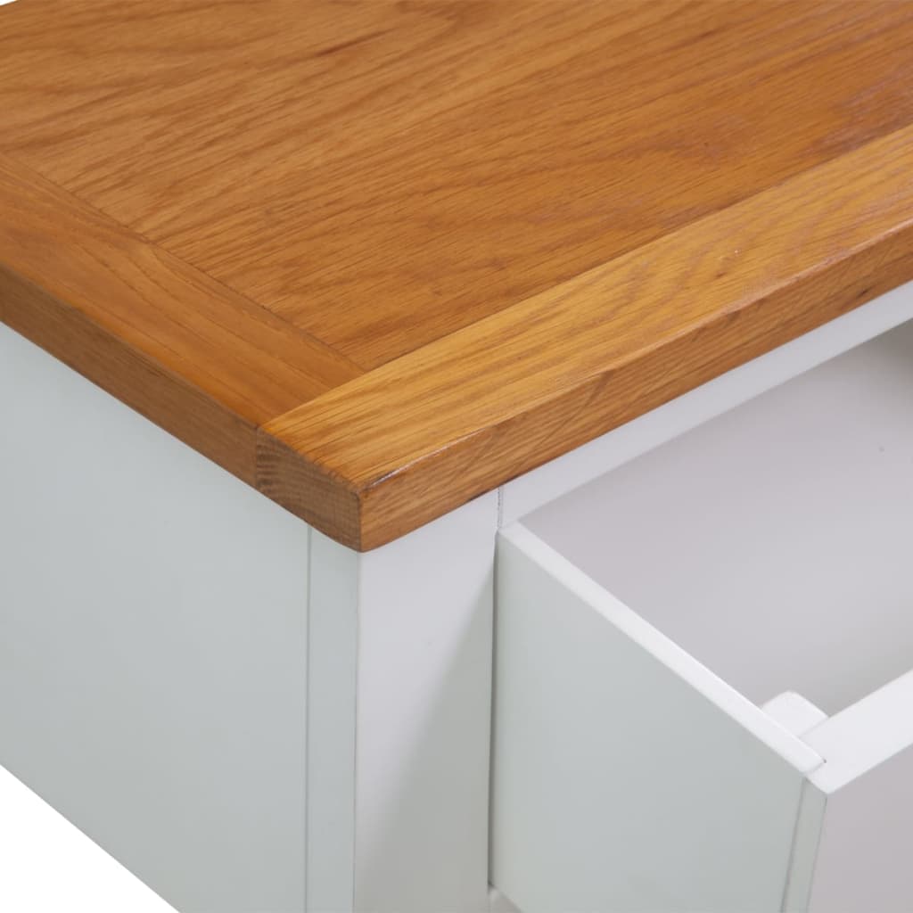 Tavolo Consolle 83x30x73 cm in Massello di Rovere | homemem39
