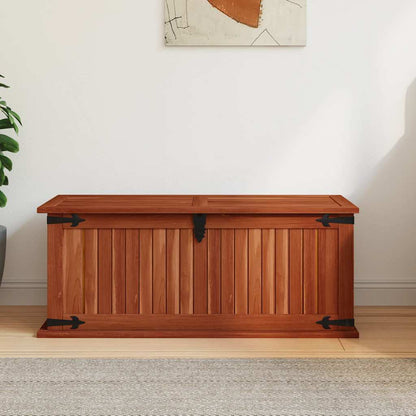 Cassapanca 79x34x32 cm in Legno Massello di Acacia - homemem39