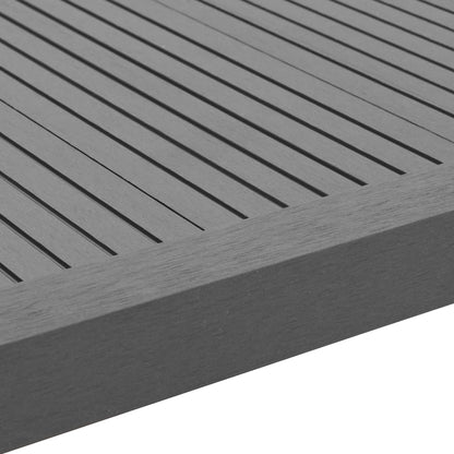 Profili Angolari per Bordi 5pz in WPC 170 cm Grigio - homemem39