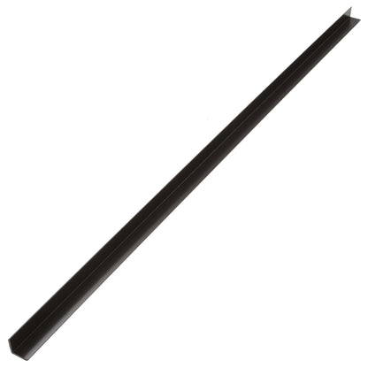 Profili Angolari per Bordi 5 pz in WPC 170 cm Marrone Scuro - homemem39