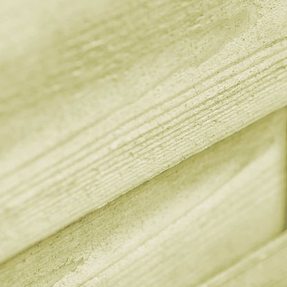 Cancello da Giardino Legno di Pino Impregnato 100x100 cm Verde | homemem39
