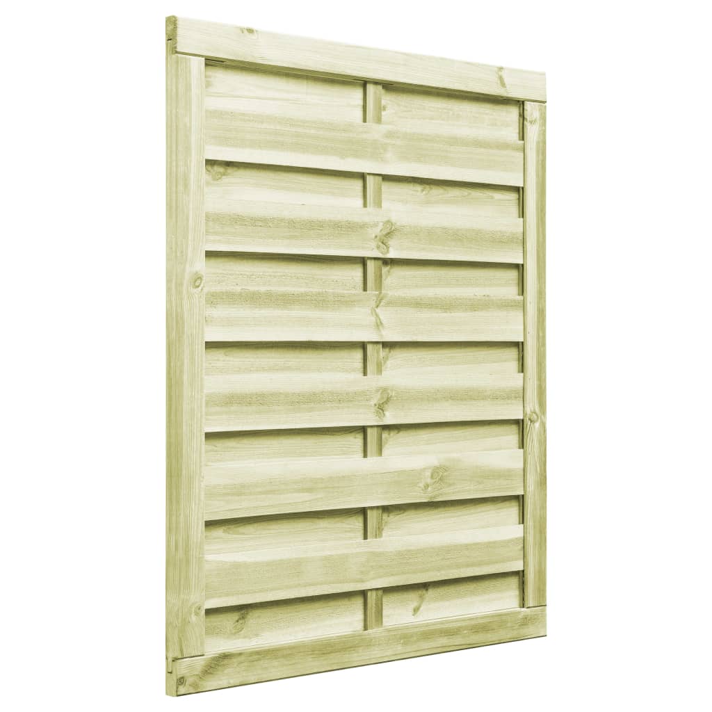 Cancello da Giardino Legno di Pino Impregnato 100x125 cm Verde | homemem39