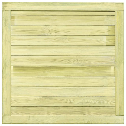 Cancello da Giardino in Legno di Pino Impregnato 100x100 cm | homemem39