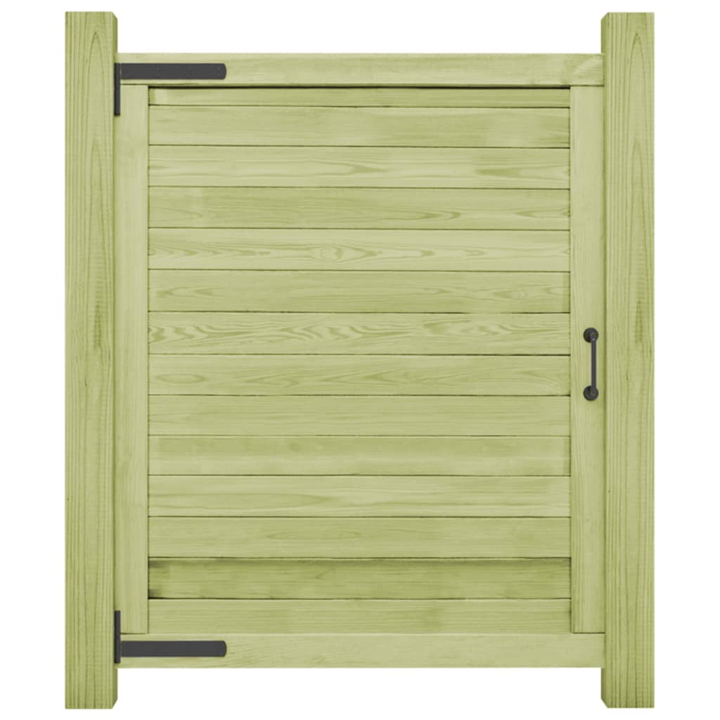 Cancello da Giardino in Legno di Pino Impregnato 125x100 cm | homemem39
