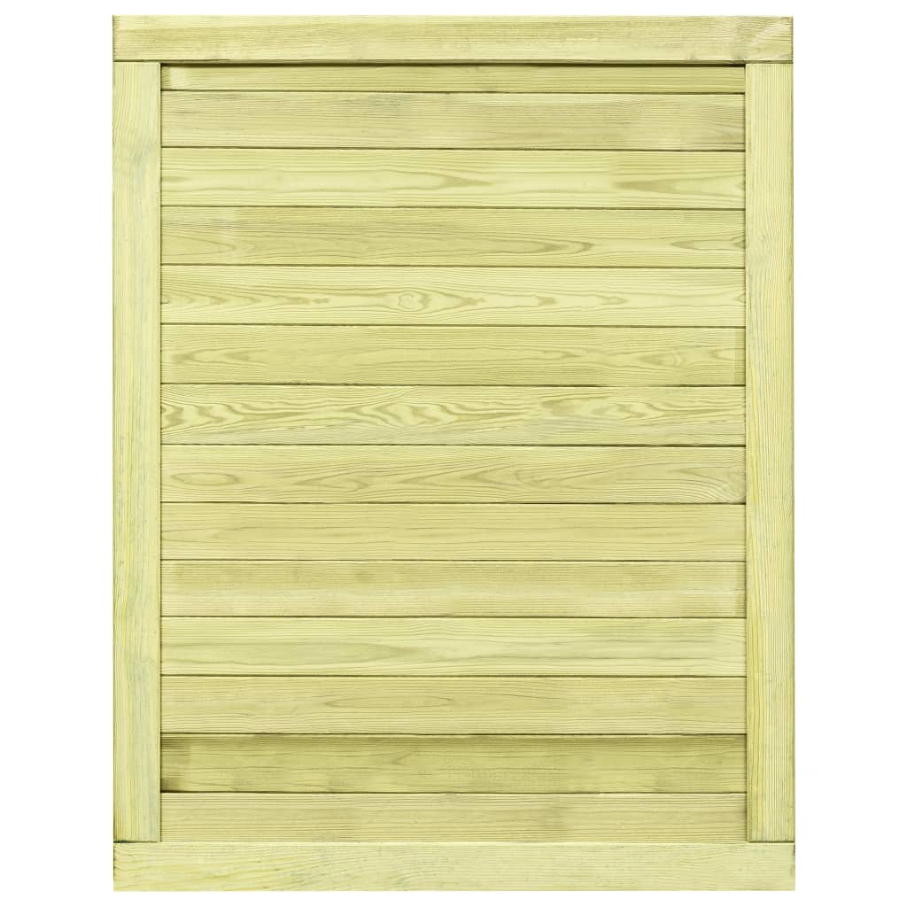 Cancello da Giardino in Legno di Pino Impregnato 125x100 cm | homemem39