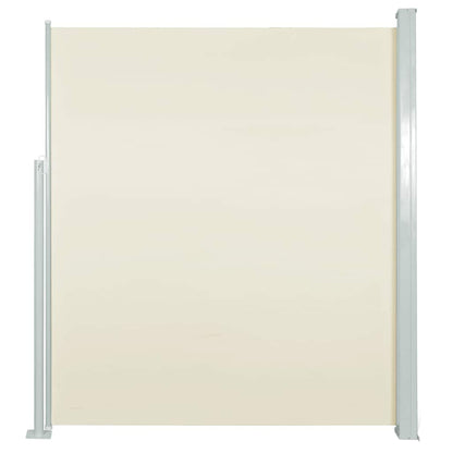 Tenda da Sole Laterale Retrattile 140 x 300 cm Crema - homemem39