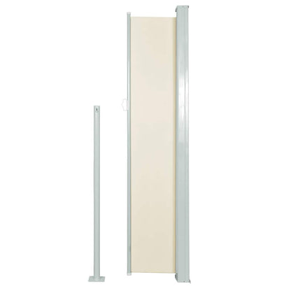 Tenda da Sole Laterale Retrattile 140 x 300 cm Crema - homemem39