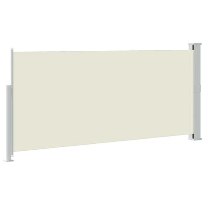 Tenda da Sole Laterale Retrattile 140 x 314 cm Crema