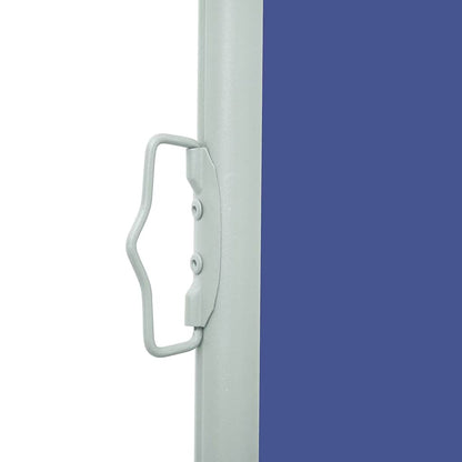 Tenda da Sole Laterale Retrattile 140 x 300 cm Blu - homemem39