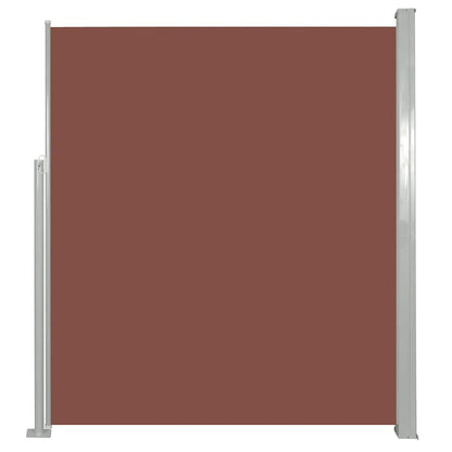 Tenda da Sole Laterale Retrattile 140 x 300 cm Marrone - homemem39