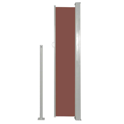 Tenda da Sole Laterale Retrattile 140 x 300 cm Marrone - homemem39