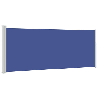 Retractable Side Awning 120 x 300 cm Blue