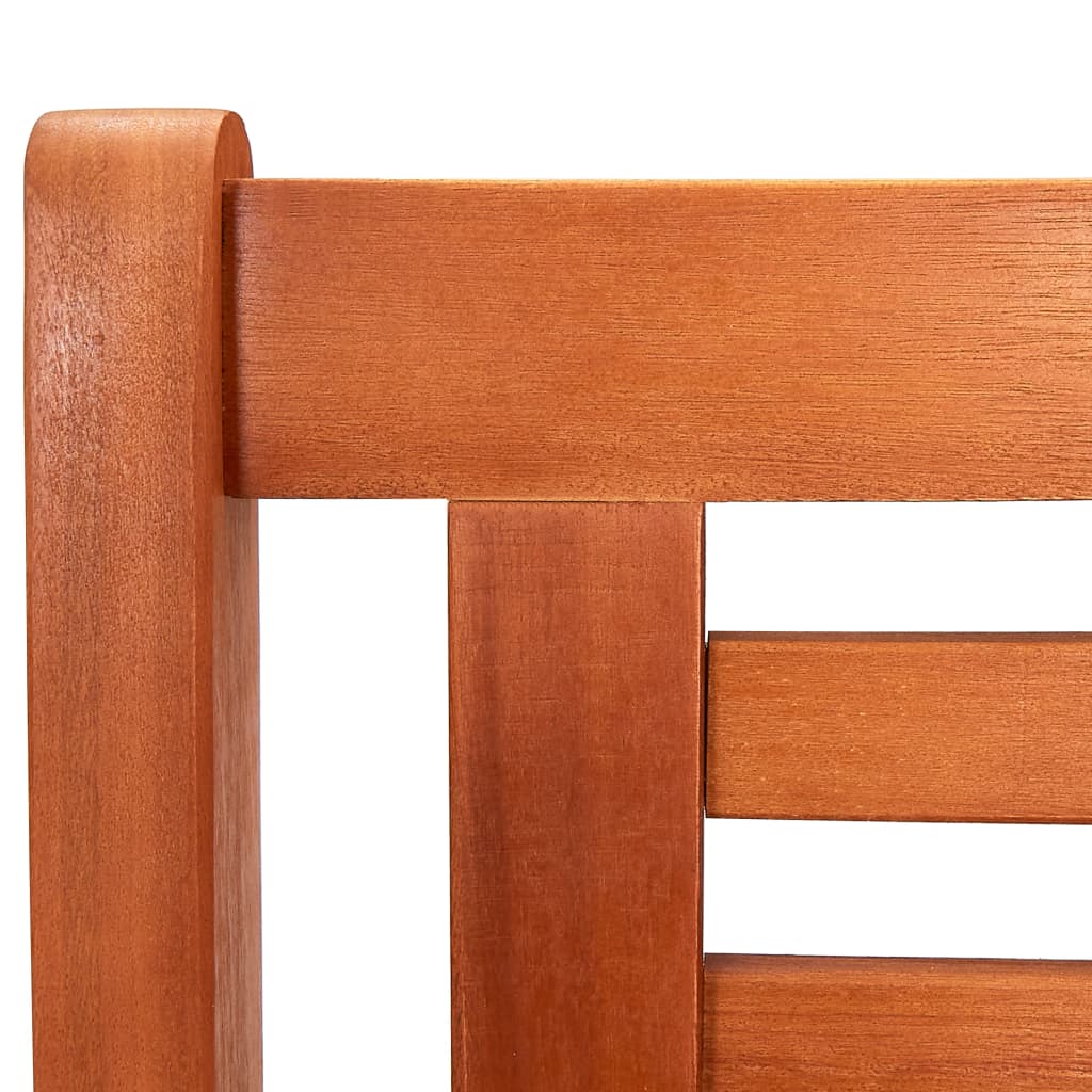 Panchina da Giardino 2 Posti 120 cm Legno Massello di Eucalipto - homemem39