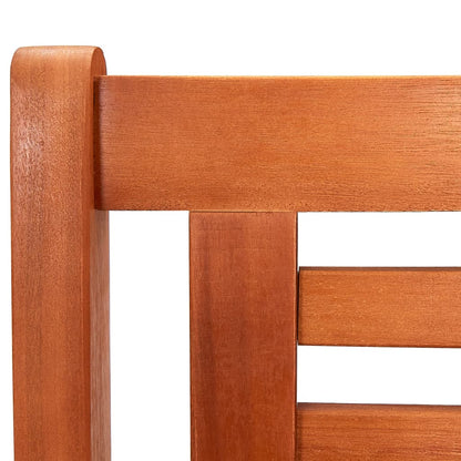 Panchina da Giardino 2 Posti 120 cm Legno Massello di Eucalipto - homemem39
