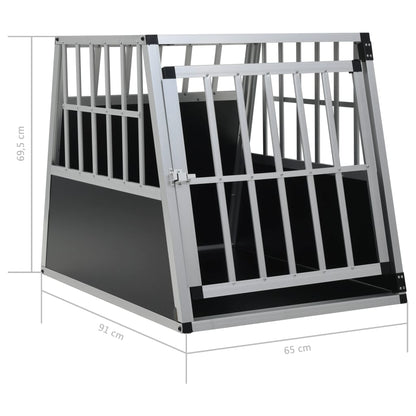 Trasportino per Cani con Porta Singola 65x91x69,5 cm - homemem39