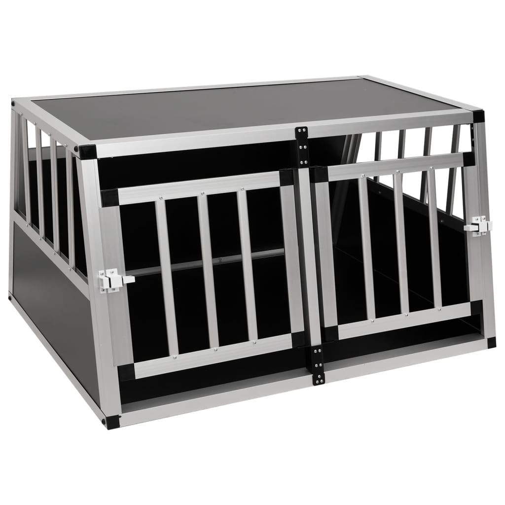 Trasportino per Cani con Doppia Porta 89x69x50 cm - homemem39