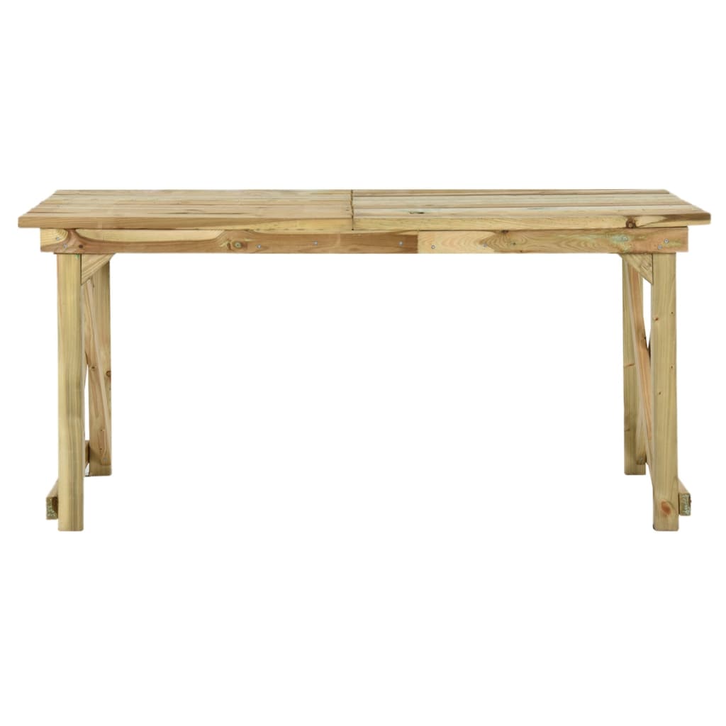 Tavolo da Giardino 160x79x75 cm in Legno | homemem39