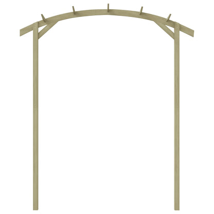 Pergola da Giardino Legno di Pino Impregnato 180x210x40 cm | homemem39