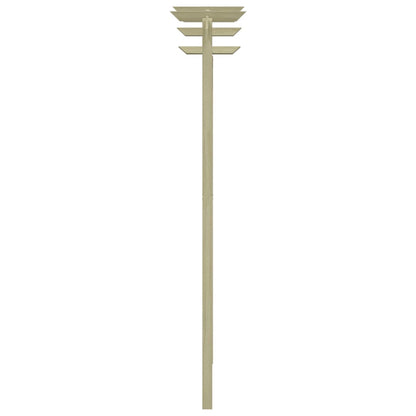 Pergola da Giardino Legno di Pino Impregnato 180x210x40 cm | homemem39