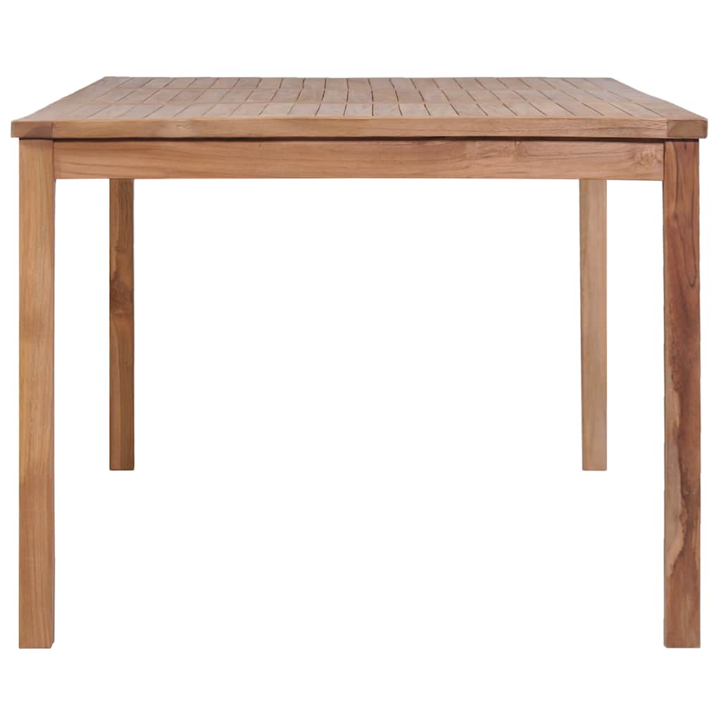 Tavolo da Giardino 200x100x77 cm in Legno Massello di Teak - homemem39