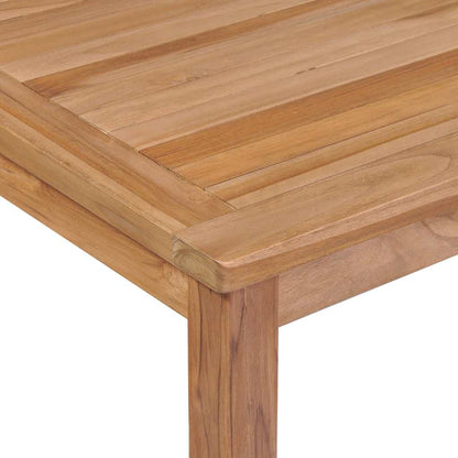 Tavolo da Giardino 200x100x77 cm in Legno Massello di Teak | homemem39