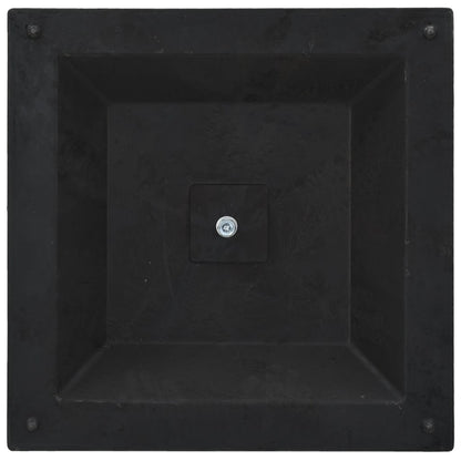 Base per Parasole Quadrata in Poliresina 12 kg Bronzo