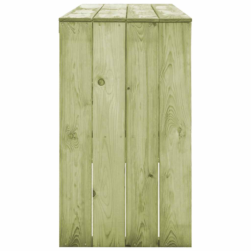 Tavolo da Bar 170x60x110 cm in Legno di Pino Impregnato