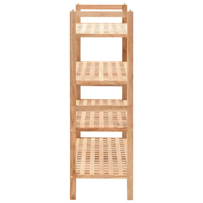 Scarpiera in Legno Massello di Noce 69x26x81 cm - homemem39