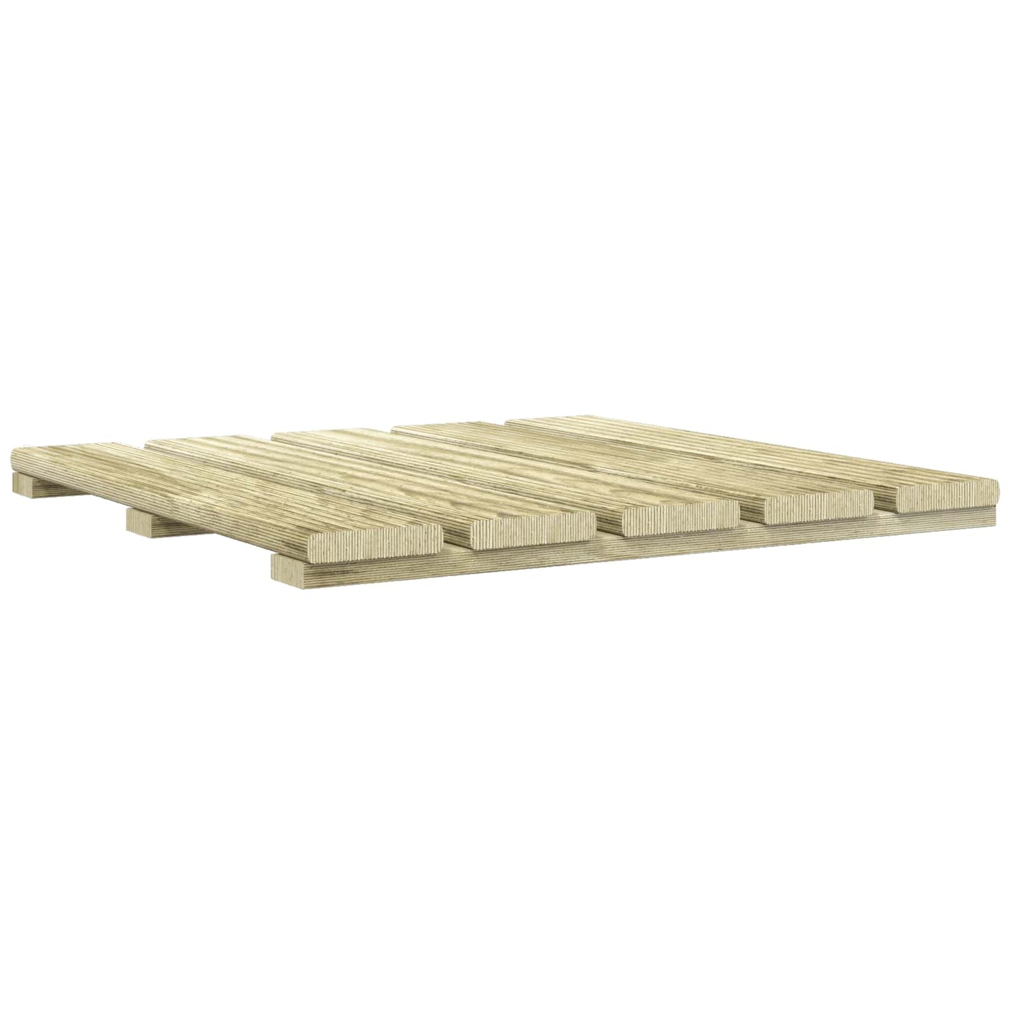 Piastrella per Decking 6 pcs Verde 50 x 50 cm