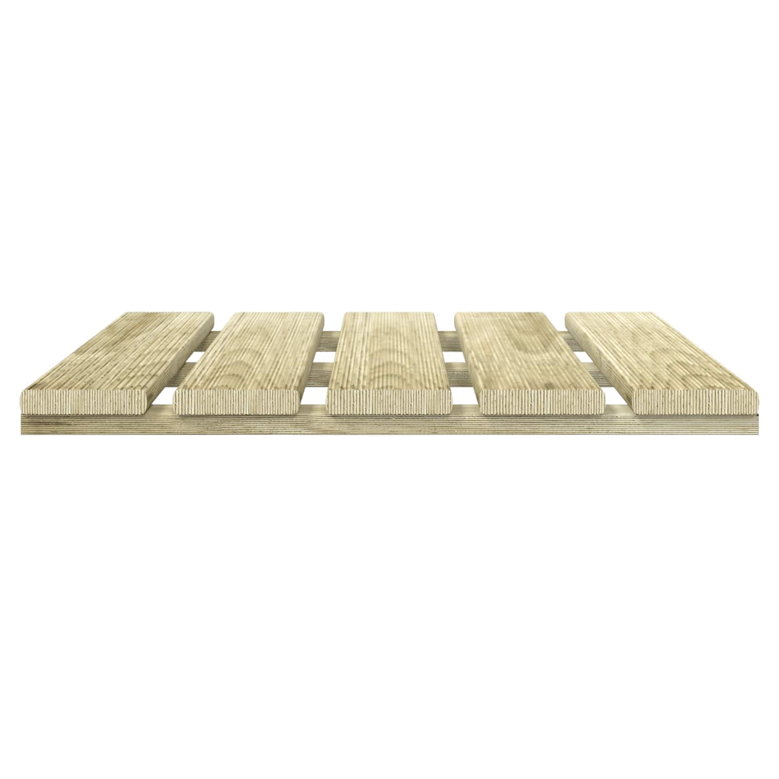 Piastrella per Decking 6 pcs Verde 50 x 50 cm | homemem39