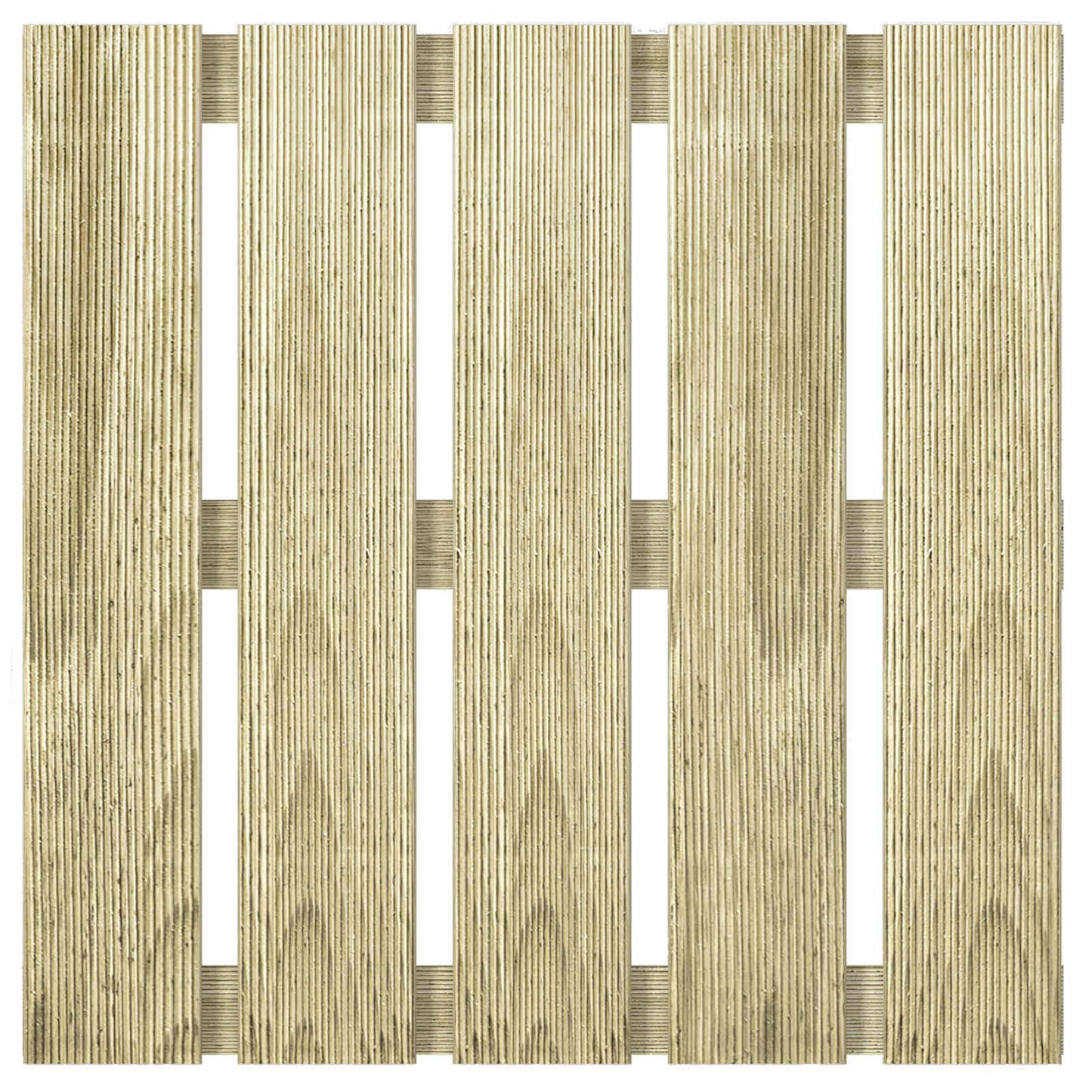 Piastrella per Decking 6 pcs Verde 50 x 50 cm | homemem39