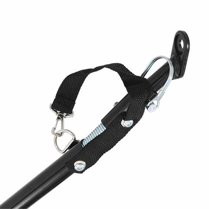 Rimorchio per Animali Domestici e Passeggino 2in1 Grigio e Blu | homemem39