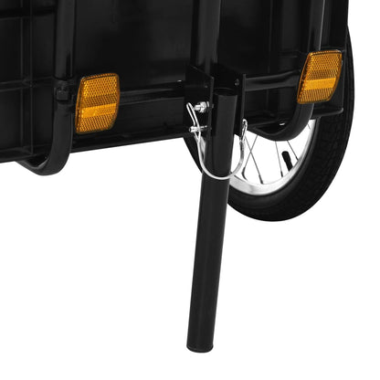 Rimorchio Bici/Carrello Manuale 155x60x83 cm in Acciaio Blu - homemem39