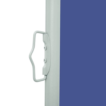 Tenda da Sole Laterale Retrattile 160 x 500 cm Blu - homemem39