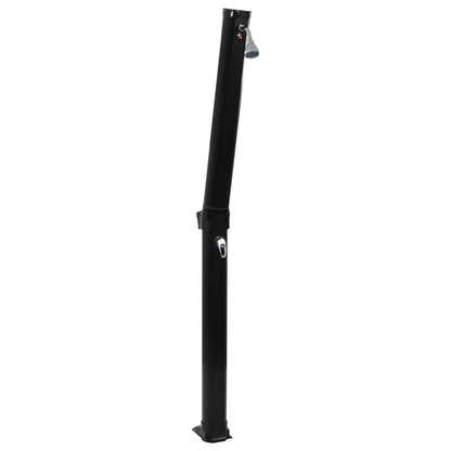Doccia ad Energia Solare Pieghevole Nera 214 cm 23 L - homemem39