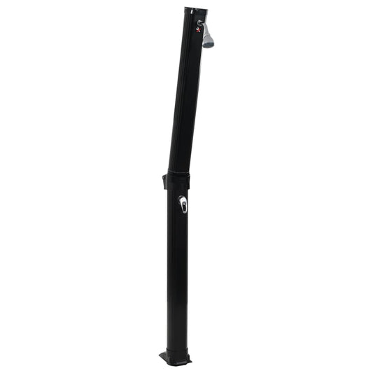 Doccia ad Energia Solare Pieghevole Nera 214 cm 23 L - homemem39