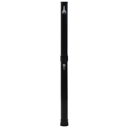 Doccia ad Energia Solare Pieghevole Nera 214 cm 23 L - homemem39