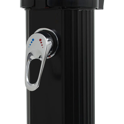 Doccia ad Energia Solare Pieghevole Nera 214 cm 23 L - homemem39