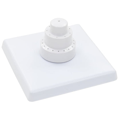Fontana da Piscina 13 pz Bianco - homemem39
