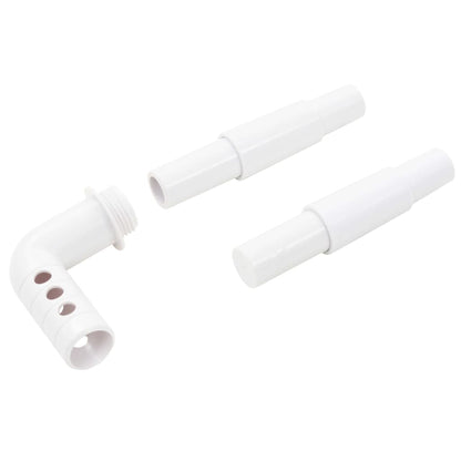 Fontana da Piscina 13 pz Bianco - homemem39