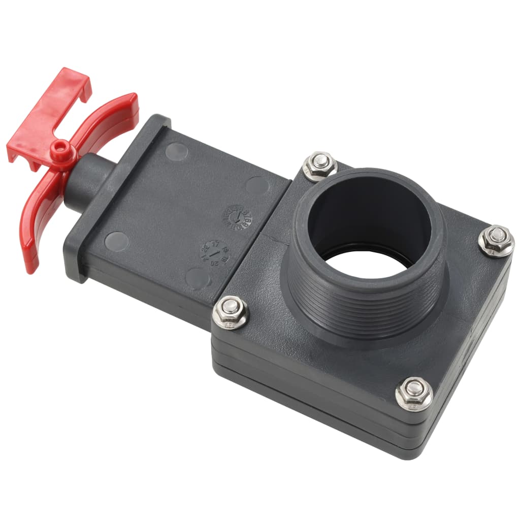 Valvola a Saracinesca per Piscina 2 pz 1,5" - homemem39