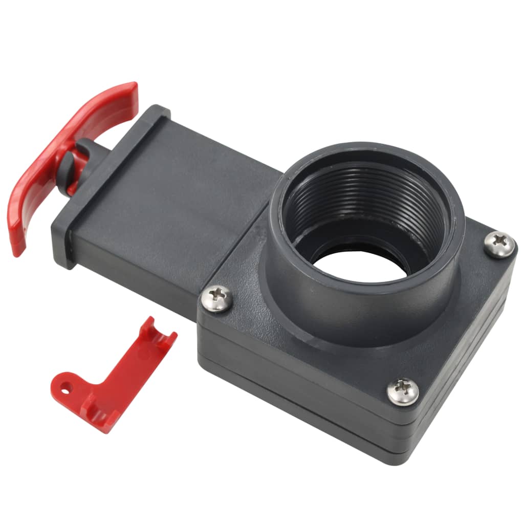 Valvola a Saracinesca per Piscina 2 pz 1,5"