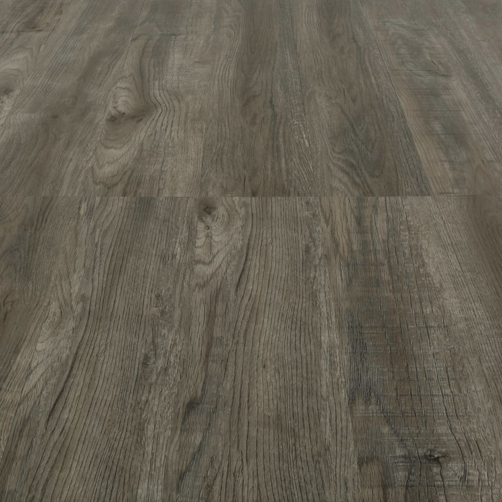 Listoni Pavimenti Autoadesivi 4,46 m² 3 mm PVC Grigio e Marrone - homemem39