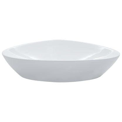 Lavandino 58,5x39x14 cm in Ceramica Bianco - homemem39
